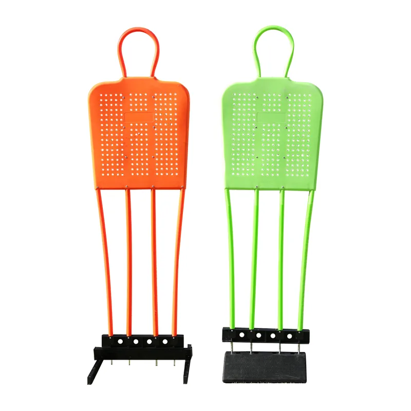 Pagsasanay ng Soccer Football Mannequin na may Rubber Base